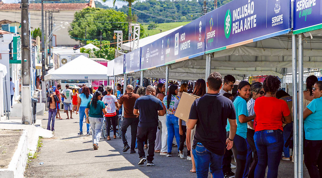 Governo beneficiou moradores de Santa Luzia do Itanhy na 68ª edição do ‘Sergipe é aqui’