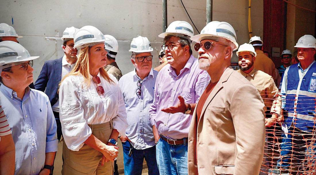 Governadora em exercício visita obras da implantação da Pinacoteca de Sergipe