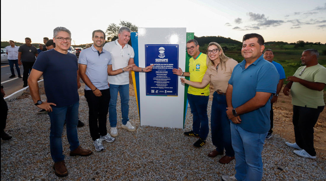 Governo de Sergipe entrega mais de R$ 50 milhões em obras viárias em Capela