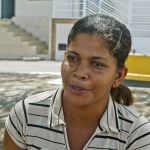 Tâmara Batista, de 27 anos, dona de casa, acredita que o ginásio é muito importante