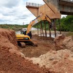 Estrutura danificada pelas chuvas do mês de julho será refeita em 180 dias. Ascom/Sedurbs