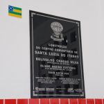 Em solenidade simbólica, município recebeu espaço público de 489,47 m² completamente reformado. Foto: Marcos Rodrigues