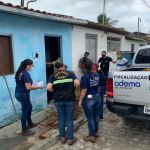 Foram 12 locais fiscalizados e 76 aves resgatadas em um Povoado no município de Tobias Barreto. Ascom SSP/Adema