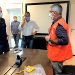 62 profissionais que fazem a distribuição de água a municípios em situação de emergência serão contemplados com equipamentos entregues em parceria de Defesa Civil e empresa privada. Foto: Marcos Rodrigues/ASN