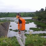 Técnicos da Defesa Civil Estadual também avaliaram in loco a situação da barragem Jacarecica II, que fica entre os municípios de Riachuelo e Malhador. Foto: Ascom Sedurbs/Defesa Civil