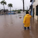 Técnicos da Defesa Civil Estadual também avaliaram in loco a situação da barragem Jacarecica II, que fica entre os municípios de Riachuelo e Malhador. Foto: Ascom Sedurbs/Defesa Civil