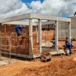 Obra vai beneficiar mais de 170 mil habitantes da região Centro-Sul de Sergipe e trazer segurança hídrica para moradores de quatro municípios do estado . Foto: Ascom/Sedurbs