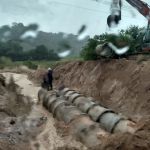 Serviços de recuperação avançam e nos próximos dias SE-204 será liberada para tráfego. Foto: Ascom Sedurbs/DER