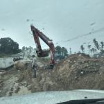 Serviços de recuperação avançam e nos próximos dias SE-204 será liberada para tráfego. Foto: Ascom Sedurbs/DER