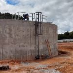 Obra vai beneficiar mais de 170 mil habitantes da região Centro-Sul de Sergipe e trazer segurança hídrica para moradores de quatro municípios do estado . Foto: Ascom/Sedurbs