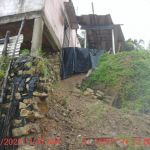 As fortes chuvas das últimas horas causaram deslizamentos que tiverem atendimento imediato . Foto: Depec