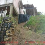 As fortes chuvas das últimas horas causaram deslizamentos que tiverem atendimento imediato . Foto: Depec