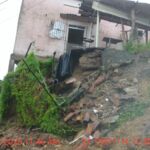 As fortes chuvas das últimas horas causaram deslizamentos que tiverem atendimento imediato . Foto: Depec