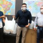 Doação visa contribuir com a segurança dos trabalhadores do consórcio público no combate a COVID-19. Foto: Ascom/Sedurbs-Adema