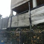 As fortes chuvas das últimas horas causaram deslizamentos que tiverem atendimento imediato . Foto: Depec