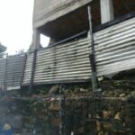 As fortes chuvas das últimas horas causaram deslizamentos que tiverem atendimento imediato . Foto: Depec