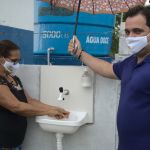 Pias foram instaladas nos locais de captação e distribuição de água em comunidades rurais. Foto: Ascom/ Sedurbs
