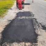 Equipes seguem trabalhando respeitando as determinações exigidas pelos órgãos de Saúde. Foto: DER