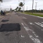 Equipes seguem trabalhando respeitando as determinações exigidas pelos órgãos de Saúde. Foto: DER