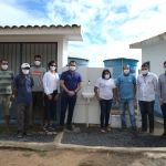 Pias foram instaladas nos locais de captação e distribuição de água em comunidades rurais. Foto: Ascom/ Sedurbs