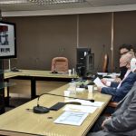 Ubirajara Barreto respondeu a questões ligadas à obras, rodovias e meio ambiente em sessão virtual na Alese. Foto: Marcos Rodrigues.