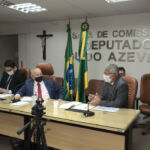 Ubirajara Barreto respondeu a questões ligadas à obras, rodovias e meio ambiente em sessão virtual na Alese. Foto: Marcos Rodrigues.
