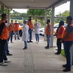 Parceria com a UFS tem como objetivo prevenir possível disseminação do vírus entre o efetivo. Foto: Depec.