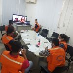 Por meio de videoconferência Depec e Sedec debateram um novo modelo logístico a ser implantado. Foto: Depec.