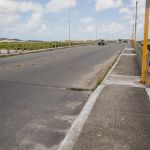 Aproximadamente 80 placas de concreto foram substituídas nos dois lados da ponte. Foto: Marcos Rodrigues.