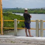Aproximadamente 80 placas de concreto foram substituídas nos dois lados da ponte. Foto: Marcos Rodrigues.