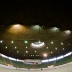 Tablado específico para atividades esportivas, novas saídas de emergência e forro acústico especial estão entre as principais intervenções. Foto: Marcos Rodrigues