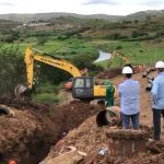 Serviços são realizados em três quilômetros de extensão no trecho do município de Porto da Folha e tem previsão para serem concluídos em quatro meses. Foto: Ascom Deso.