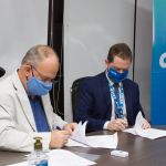 Governo do Estado e Caixa assinaram contrato que possibilitará recuperação de cerca de 300 quilômetros de rodovias sergipanas. Foto: Mario Souza.