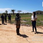 Duas pessoas foram autuadas por crime ambiental e maquinário e materiais de construção foram apreendidos. Foto: Adema.