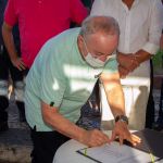 Uma reivindicação local, tendo em vista a importante rota para escoamento da produção de milho e leite da região. Foto: Arthuro Paganini.