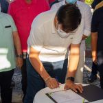 Uma reivindicação local, tendo em vista a importante rota para escoamento da produção de milho e leite da região. Foto: Arthuro Paganini.