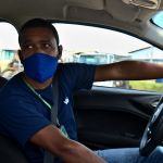 Feliz com o início das obras, o condutor Vagner Santos diz que a mobilidade intermunicipal ganhará muito com a recuperação da rodovia / Foto: Marcos Rodrigues/Sedurbs