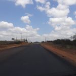 São 12,4 quilômetros de extensão e reciclagem do recapeamento está sendo executada no primeiro trecho. Foto: Marcos Rodrigues/ASN.