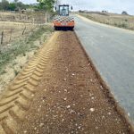 Nos próximos dias, trechos reciclados receberão a primeira camada asfáltica. Foto: Ascom/DER.