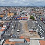 Serviços na parte interna e externa já foram iniciados.
Foto: Ascom Sedurbs/ Marcos Rodrigues.