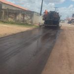 As melhorias para a rodovia SE-285 estão avançadas. Foto: Ascom/Sedurbs.