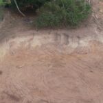 Foram extraídos 1,70 hectares de areia para construção civil sem a liberação do órgão ambiental. Foto: Adema.