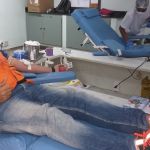 Técnicos foram doar sangue para ampliar o estoque do Hemose que teve queda durante pandemia do Coronavírus. Foto: Depec.