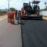 Pró-rodovias: obras de recuperação da SE-290 no trecho entre Umbaúba e Itabaianinha foram iniciadas. Foto: Ascom/DER