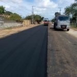 Pró-rodovias: obras de recuperação da SE-290 no trecho entre Umbaúba e Itabaianinha foram iniciadas. Foto: Ascom/DER