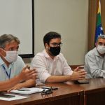 Monitoramento de seca e informações de eventos climáticos estavam no centro das discussões. Foto: Ascom Sedurbs/ Marcos Rodrigues.