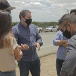Parceria entre Deso, Segurança Pública e Cohidro quer combater o desvio de água no estado. Nossa Senhora da Glória foi o primeiro município a ser visitado pelas equipes. Foto: Deso.