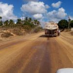 Dos 20,30 km que serão reestruturados, 18,7 km já foram executados para melhorar a vida de quem mora e trafega pelo litoral Sul de Sergipe. Foto: DER.
