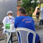 Parceria com a UFS tem objetivo de prevenir possível disseminação do vírus entre o efetivo. Foto: Depec.