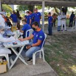 Parceria com a UFS tem objetivo de prevenir possível disseminação do vírus entre o efetivo. Foto: Depec.